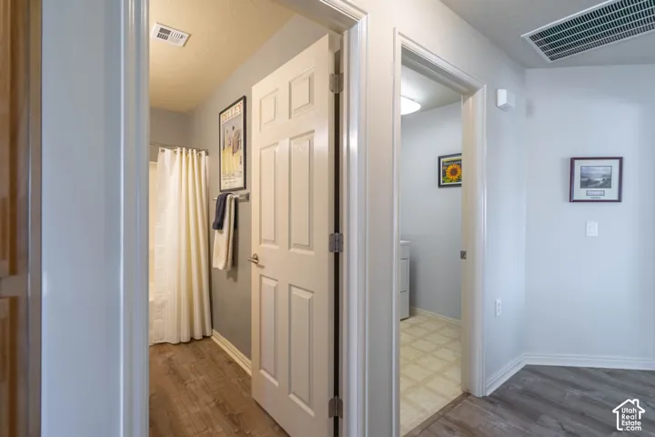 2nd Bathroom & Laundry Room across from 2nd bedroom