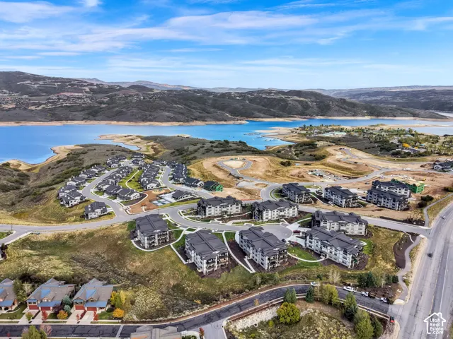 Expansive residential development featuring multiple structures and paved roadways