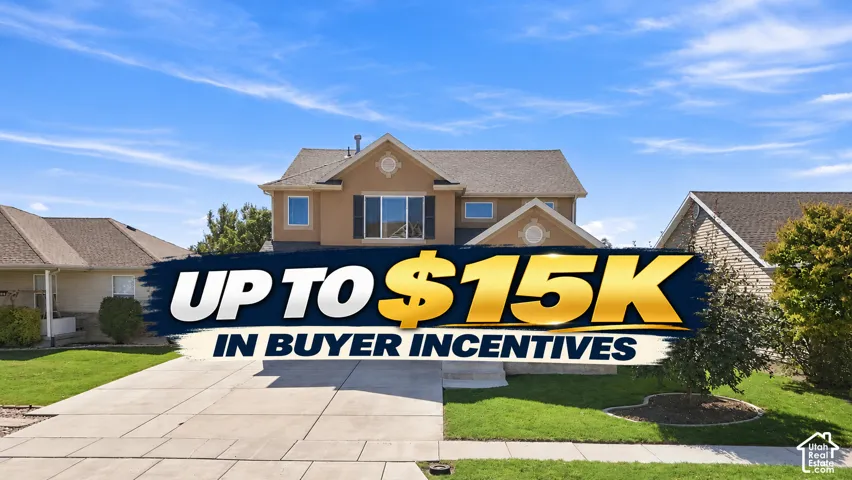 $10,000 seller credit plus a preferred-lender credit equal to 1% of the loan amount, totaling up to $15K in buyer incentives!