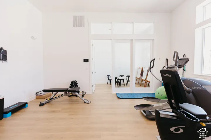 Clubhouse exercise room