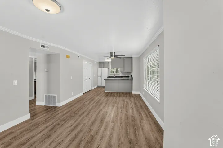 Open-concept living space