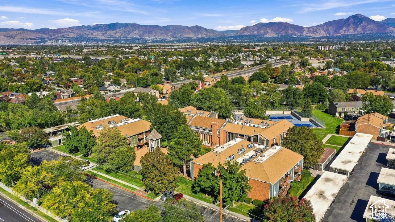 Brick construction multi-unit buildings with covered parking