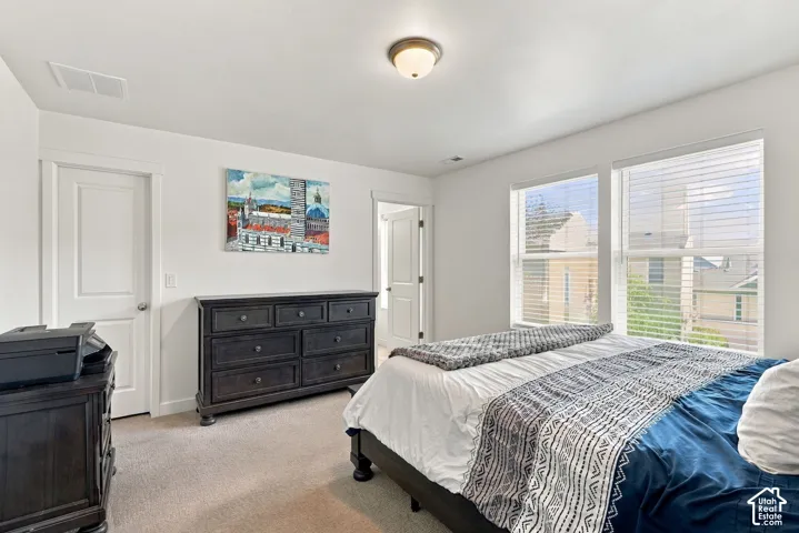 Neutral wall color palette with white trim
