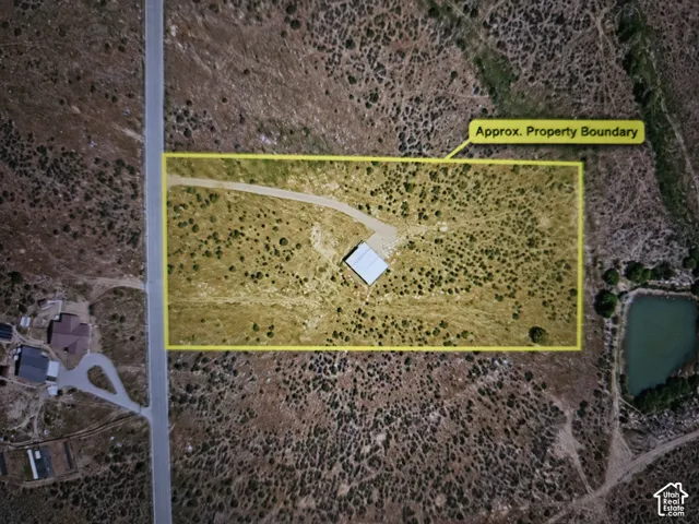 Aerial Map. Illustrating the approximate property boundary of the parcel