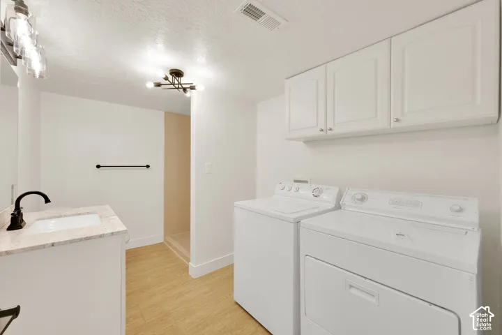 Laundry room and bathroom