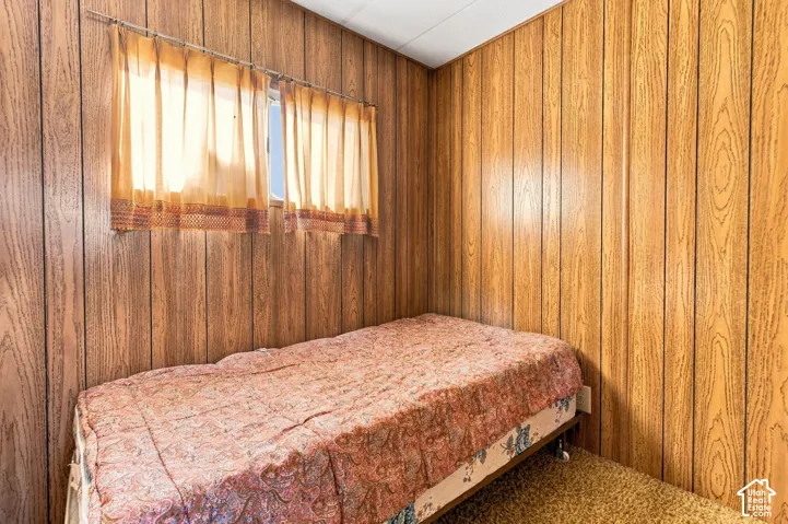 Wall paneling throughout