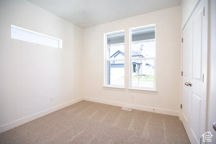 Bedroom #3 with large closet.
