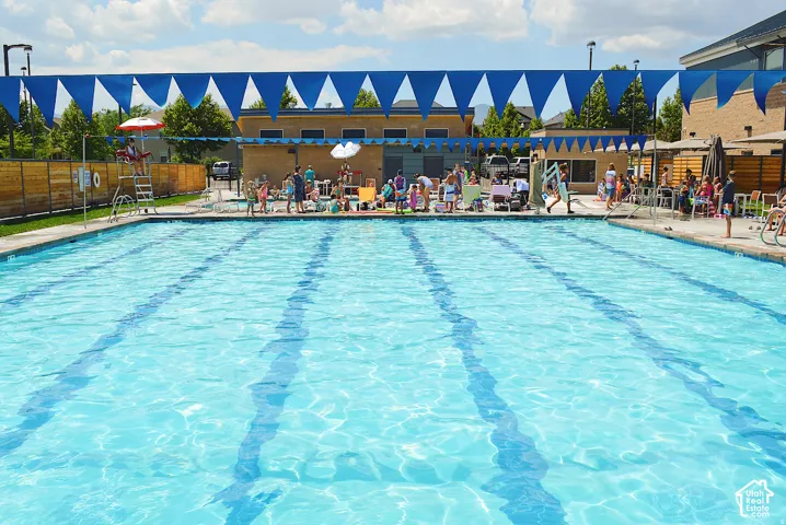 One of 4 community pools