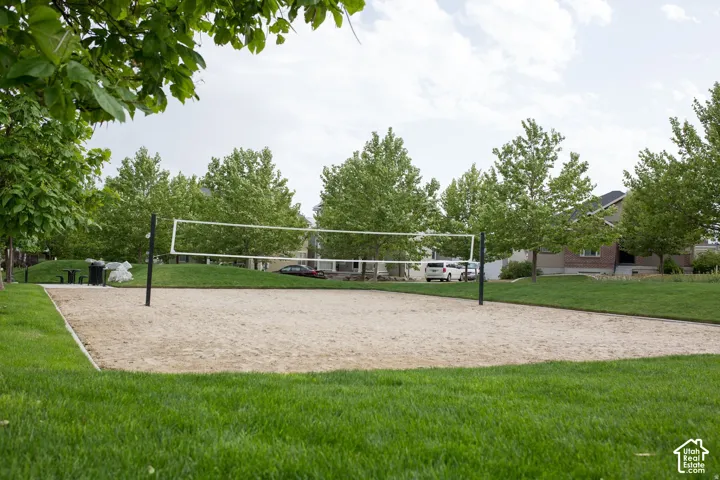 Sand volleyball courts