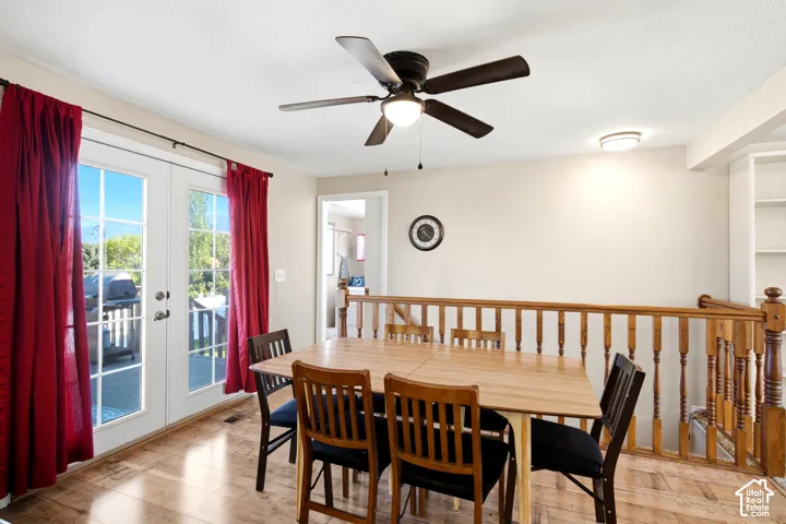 French doors to the expansive deck with all the views!!!