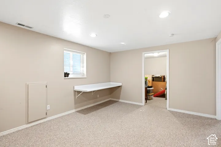 5th BEDROOM/does not have a closet currently, but does have a window and can easily add storage as necessary.