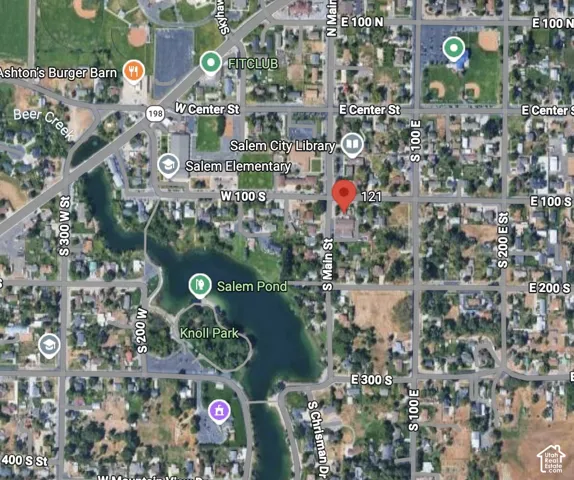 Aerial Map. Indicating the geographic location of the property within its environment