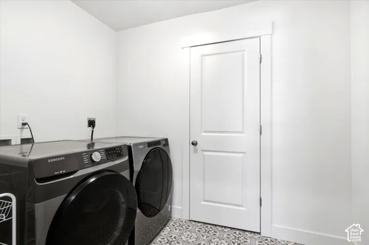 Laundry & Utility Upstairs