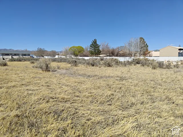 Expansive undeveloped parcel featuring natural ground cover and distant structures