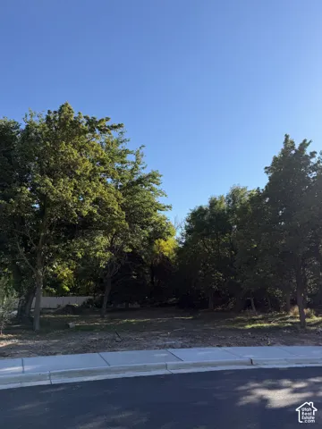 Mature landscaping with established trees provides natural shade and privacy