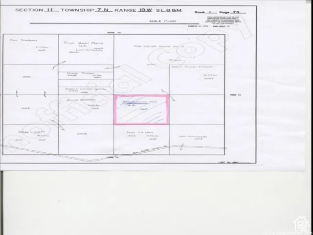 Plat Map, Section 11. Illustrating property divisions and ownership details within the specified township and range