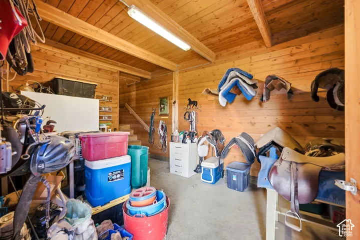 Tack room