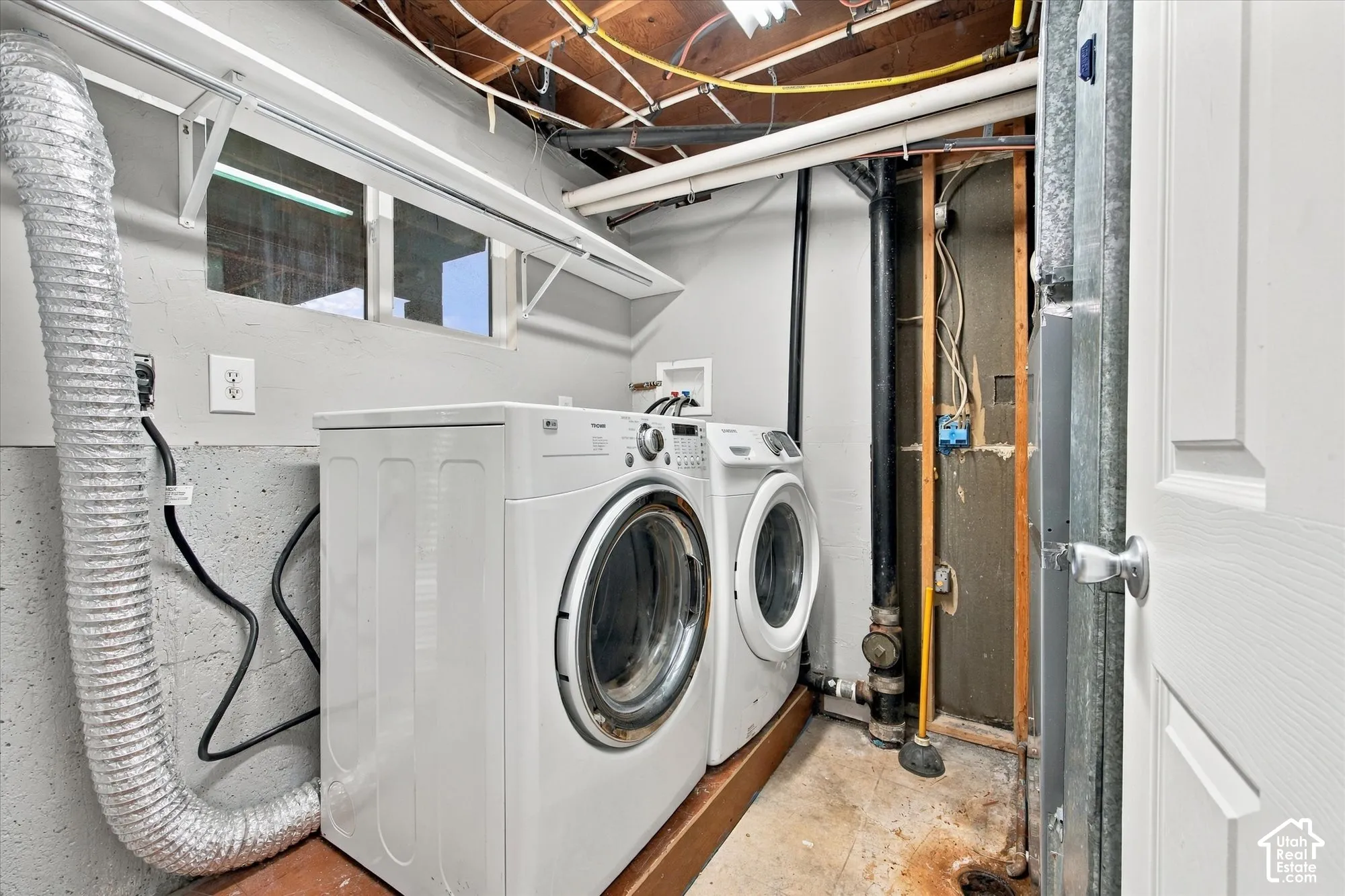 Washer and Dryer included.