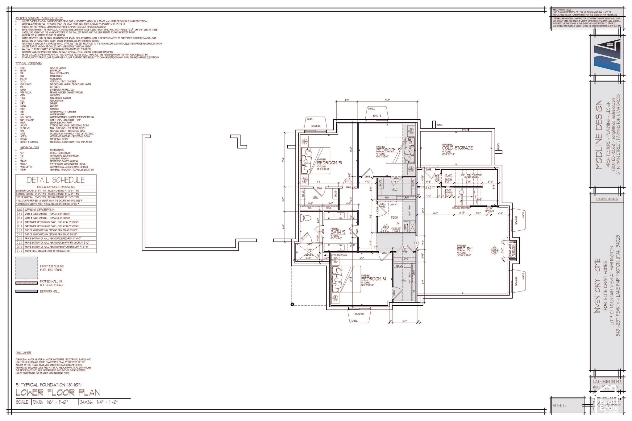 Basement Floor plan