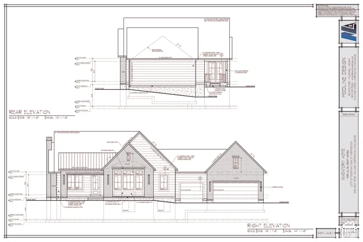 Front and Side Elevation