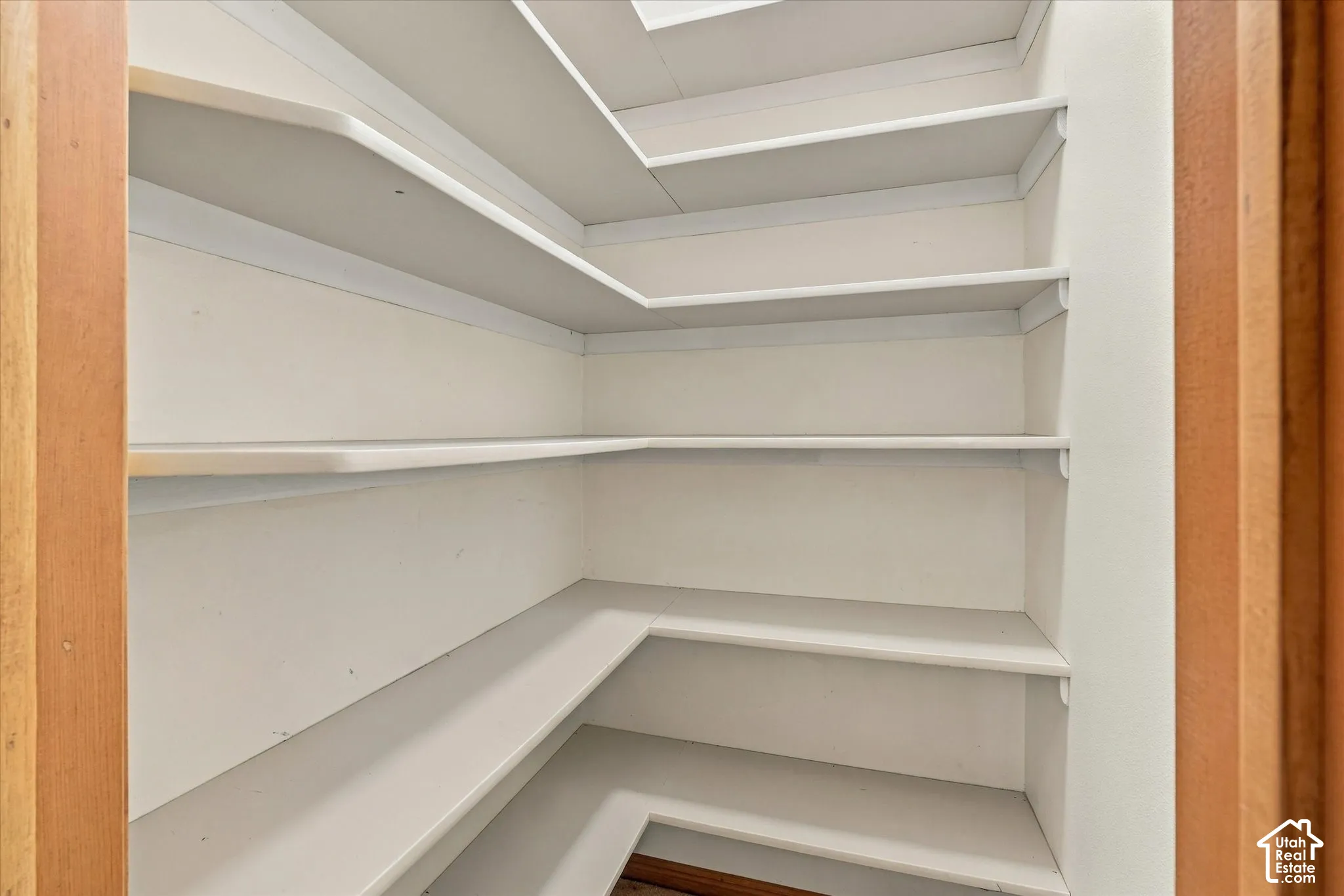 Built-in shelving