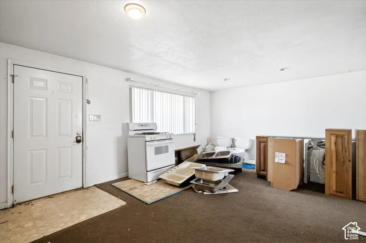 Open space living room area.