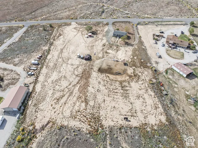 Expansive land parcel with graded areas