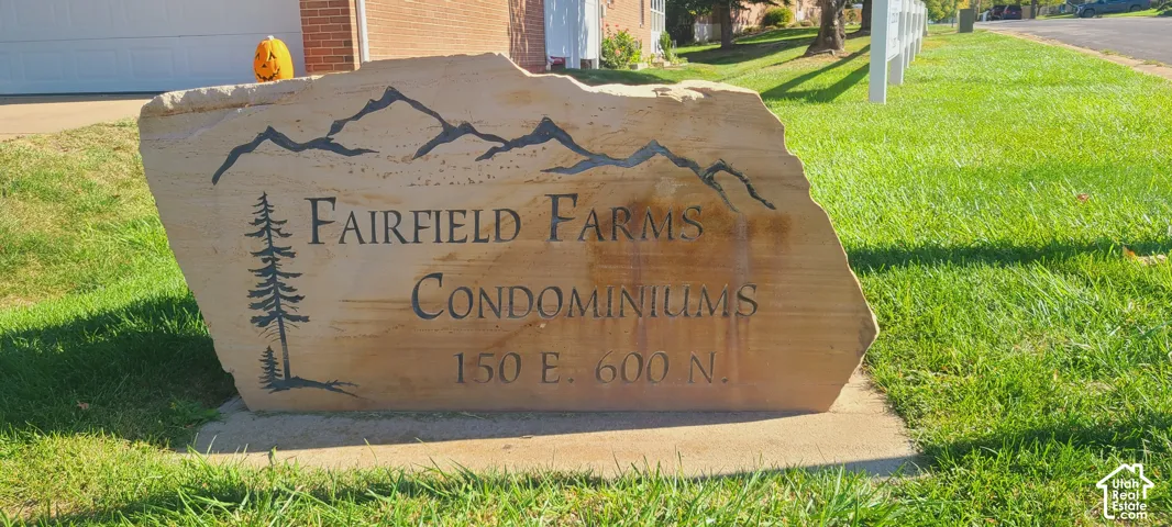 Don't let the sign fool you... These are townhomes.  : )