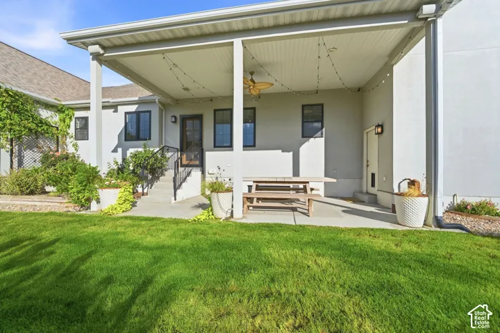 Covered patio