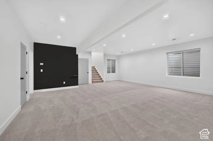Bonus room - with large chalk wall.