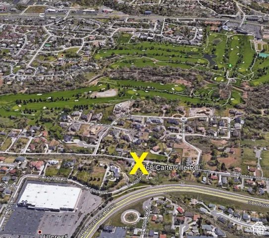 Aerial Plat Map. Providing the geographical location and boundary context of the property