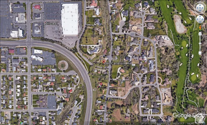 Aerial Survey Map. Illustrating the regional context and location of the property