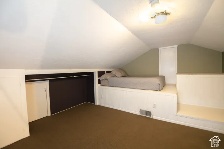 Bedroom with built in bed