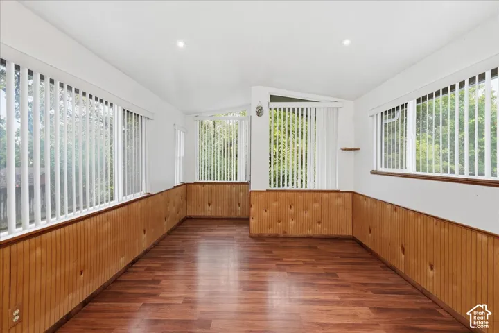 Enclosed sunroom could be converted back into deck