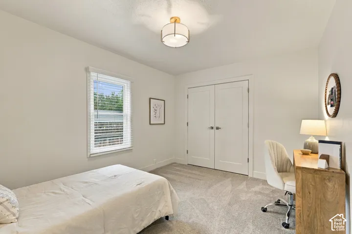 Upstairs Bedroom #2 with large closet
