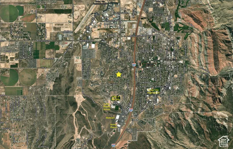 Satellite Map. Illustrating the geographic positioning of the property relative to regional infrastructure