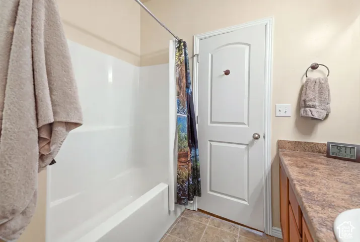 Primary bedroom with attached full bath