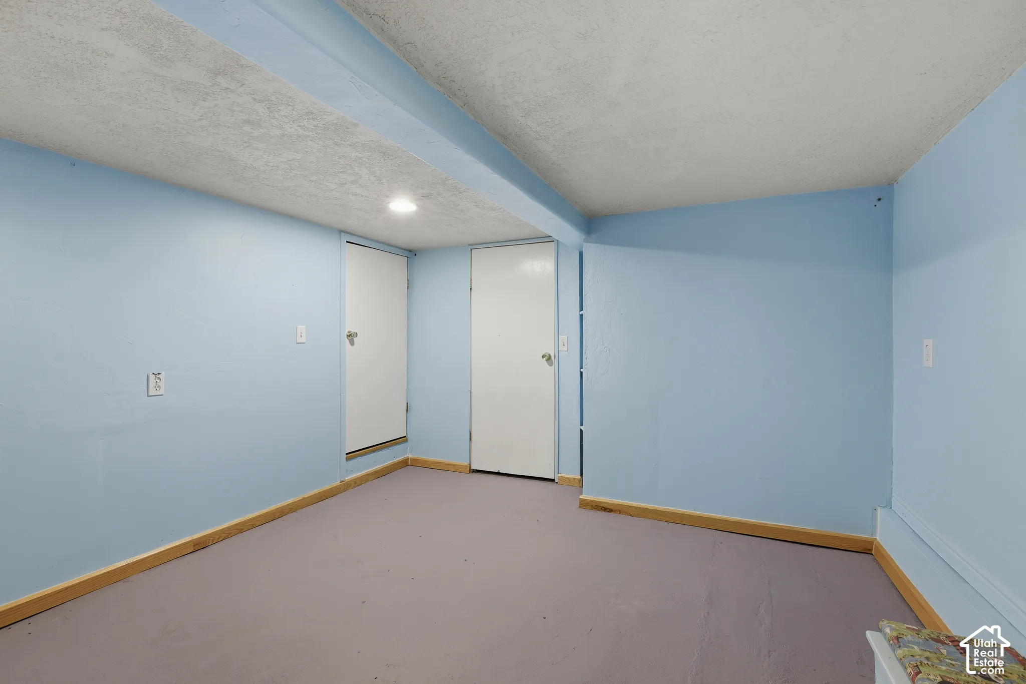 Lower level playroom, not included in the listed sq ft.
