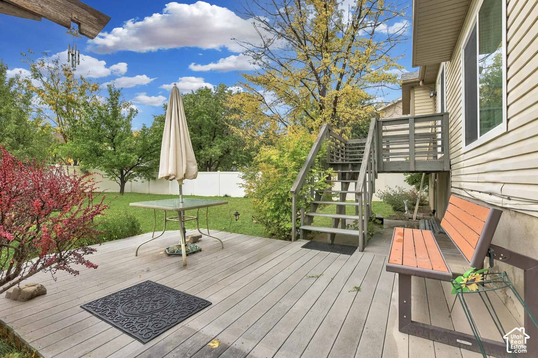 Deck with room for entertaining