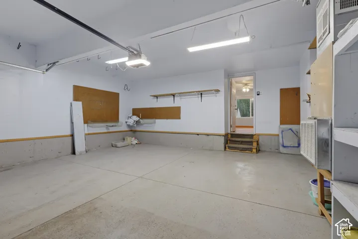Two car garage