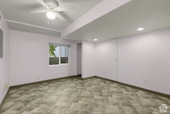 Lower level family room