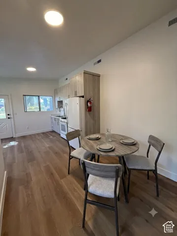 Virtually Staged - ADU Kitchen/Dining