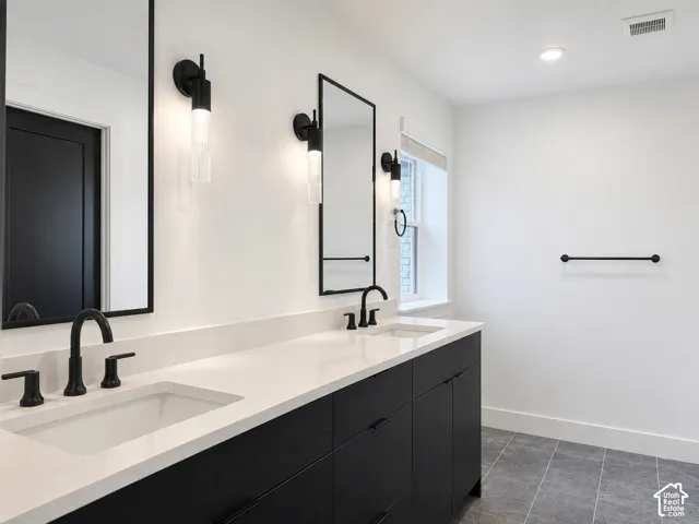 Two sinks. Fewer negotiations.
