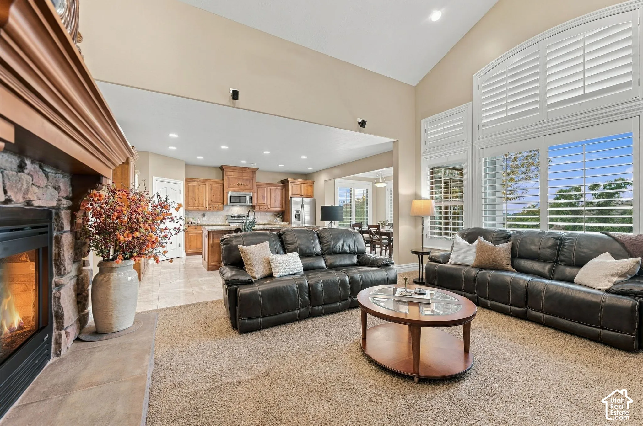 Plantation Shutters grace the Full Main Level & Basement Level
