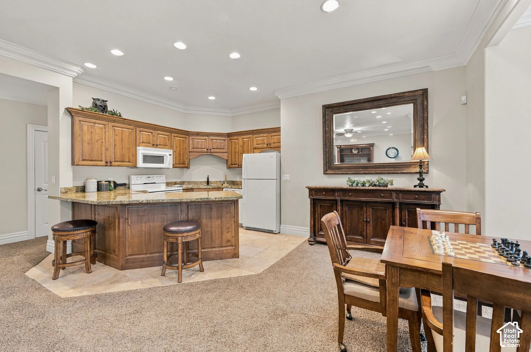 Full Basement Kitchen provides Mother-In-Law Apartment or Multi-generation Living