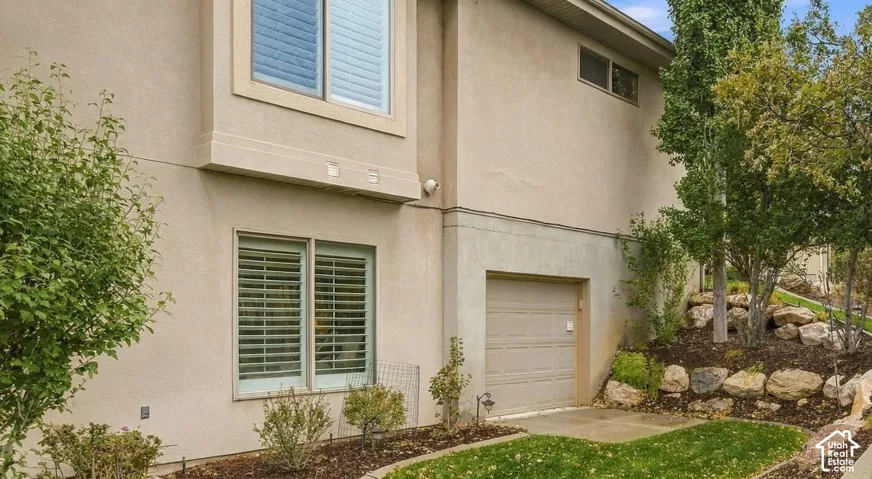 Basement MAN CAVE Garage Door with Cement Pad