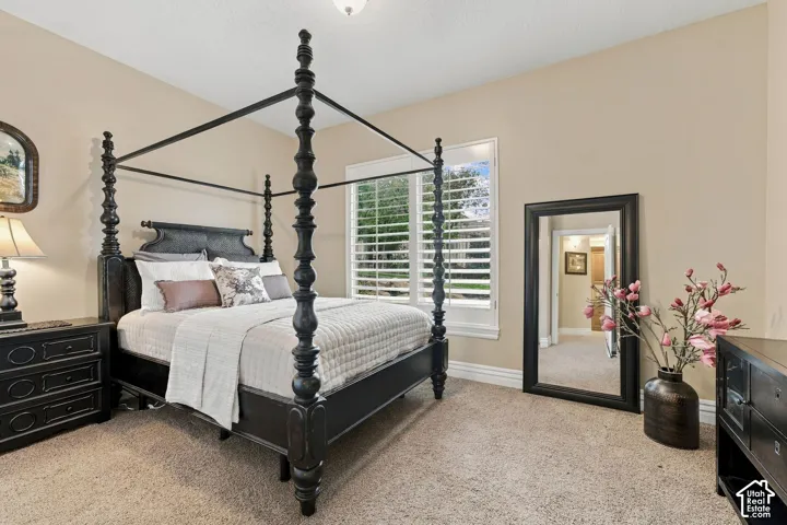 Spacious Bedroom Downstairs with Large Window and Full Daylight Basement