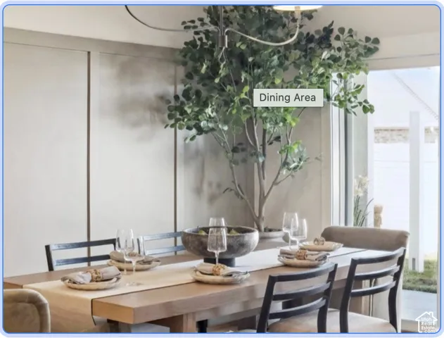 Floor-to-ceiling paneling, custom-integrated wall trim, oversized windows, and modern pendant lighting