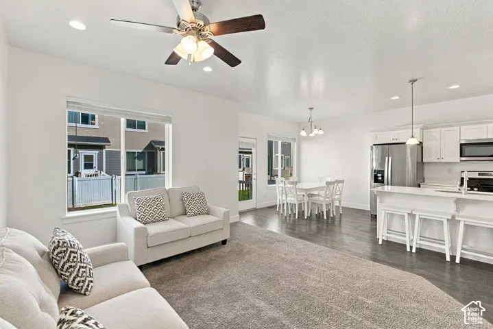 Kitchen / Dining Area & separate Living Area