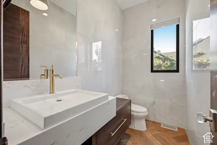 Half bath on main level